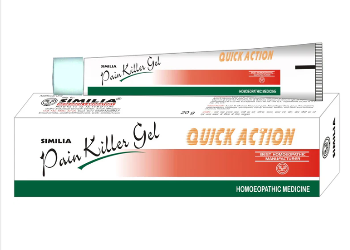 Similia Pain Killer Gel tube – Herbal homeopathic remedy for muscle and joint pain