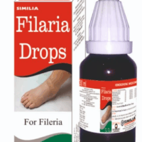 Bottle of SIMILIA FILARIA DROPS – Homeopathic medicine for filaria
