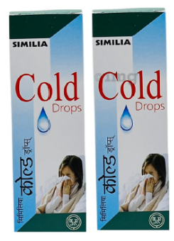 SIMILIA COLD DROPS bottle – homeopathic remedy for cold, cough, sore throat