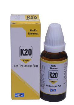 Kent Rheumex K20 – Natural Homeopathic Medicine for Joint and Muscle Pain Relief