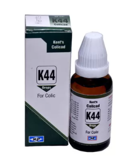 Kent Colicad K44 homeopathic drops for gas, bloating, colic and abdominal pain relief