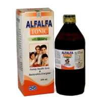 Kent ALFALFA tonic bottle with natural ingredients