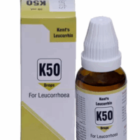 Kent Leucorrhin K50 – Homeopathic Drops for Leucorrhoea & Vaginal Infections