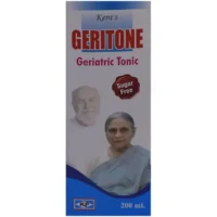 Kent GERITONE homeopathic medicine bottle for elderly health and vitality support
