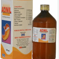 Kent ACINIL Antacid & Digestive Tonic Bottle with Ingredients and Benefits
