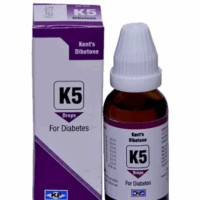 Kent Dibetone K5 bottle with natural diabetes control ingredients