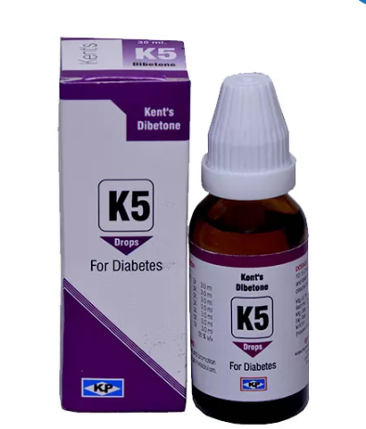 Kent Dibetone K5 bottle with natural diabetes control ingredients