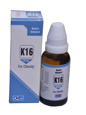 Kent Slimfort K16 Homeopathic Drops for Weight Loss and Metabolism Support