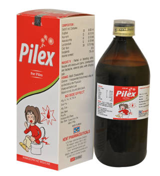 Kent PILEX homeopathic drops for bleeding piles, fissures, and constipation relief