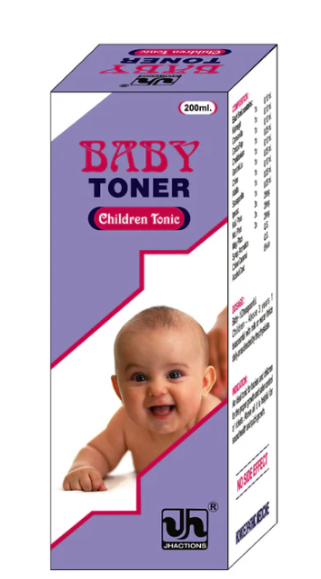 Jhactions BABY TONER – Homeopathic Growth and Immunity Tonic for Babies