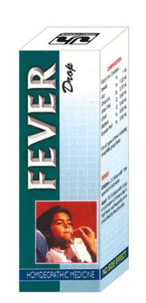 Jhactions FEVER DROP – Natural Homeopathic Drops for Fever Relief in Kids and Adults