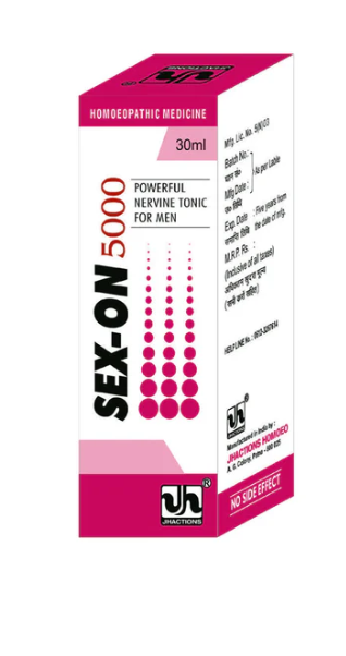 Jhactions SEX ON Drops – Herbal Sexual Wellness Tonic for Men