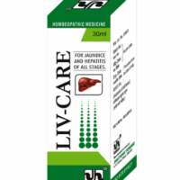 Jhactions LIV-CARE – Homeopathic Liver Drops for Jaundice, Hepatitis & Liver Support