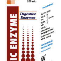 Jhactions UNIC ENZYME Homoeopathic Digestive Tonic Bottle with Natural Ingredients