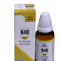 Kent Injurex K40 homeopathic drops for muscle and bone injuries