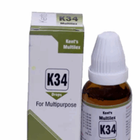 Kent Multilex – K34 Homeopathic Drops for Malabsorption, Malnutrition & Nervous Sensitivity