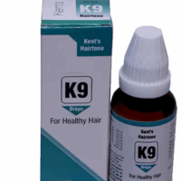Kent Hairtone K9 bottle - Homeopathic remedy for hair fall, dandruff, and premature greying.