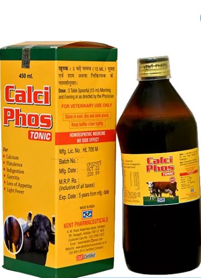 Kent CALCI PHOS Homeopathic Drops for Bone Strength and Tissue Repair