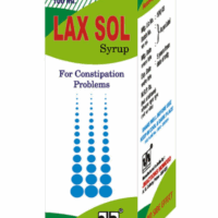 Jhactions LAX SOL – Herbal Constipation Relief Tonic Bottle