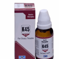 Kent Overylex K45 Homeopathic Drops for PCOS, Ovarian Cysts & Menstrual Pain Relief