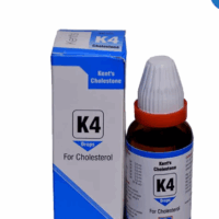 Kent Cholestone K4 Homeopathic Medicine for Cholesterol & Fat Metabolism
