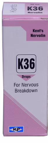 Kent Nervolin homeopathic tonic for nerve weakness, brain fog, and fatigue