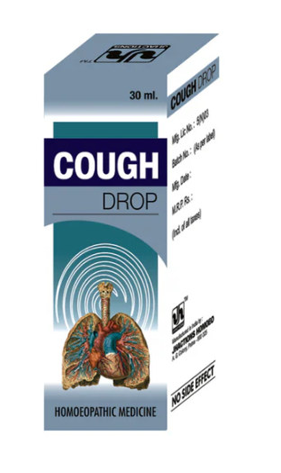 Jhactions COUGH DROP Homoeopathic Cough Medicine Bottle with Natural Ingredients