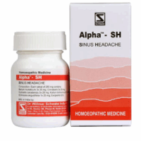 Alpha - SH Sinus Headache homeopathic tablets for sinus pain and headache relief