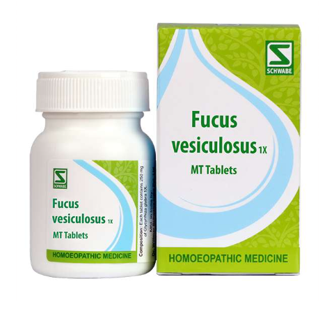 Fucus Vesiculosus 1X MT Tablets for thyroid-related weight management and digestion