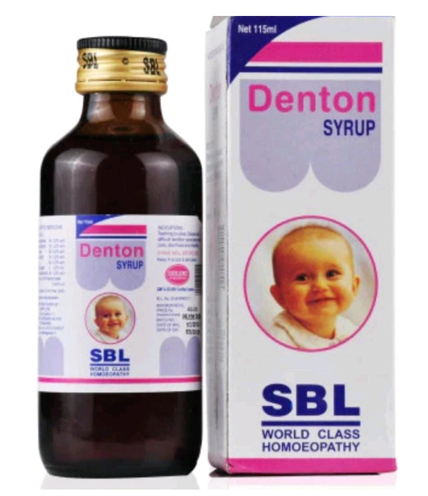SBL Denton Syrup – Natural homeopathic remedy for teething in babies and toddlers