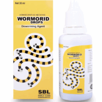 SBL Wormorid Drops – Homeopathic deworming drops for infants and children to relieve itching, poor appetite, and worm-related symptoms