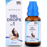 SBL Drops No. 1 for Hair Care – Homeopathic treatment for hair fall, dandruff & scalp nourishment