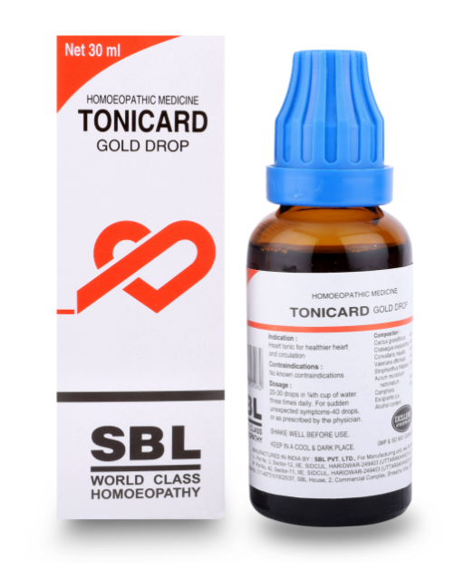 SBL Tonicard Gold Drop – Natural Homeopathic Heart Tonic