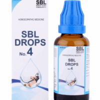 SBL Drops No. 4 – Homeopathic Medicine for High Blood Pressure
