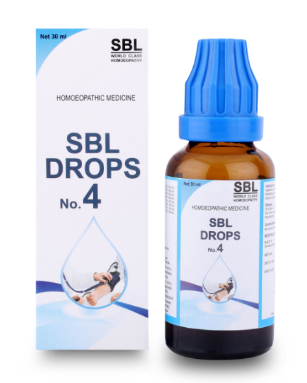 SBL Drops No. 4 – Homeopathic Medicine for High Blood Pressure