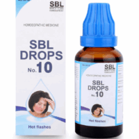 SBL Drops No. 10 bottle – Homeopathic remedy for menopause and hot flashes