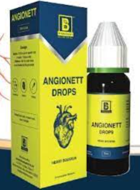 Burnett Angionet Drops – Homeopathic remedy for blood circulation and cardiovascular health