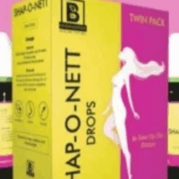 Burnett Shap-O-Nett Drops Twin Pack for breast firming and shaping