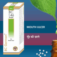 BC German BC 146 Drops – Homeopathic Remedy for Mouth Ulcers and Oral Sores