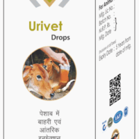 "BC German Urivet Drops bottle – Homeopathic veterinary remedy for urinary tract health in animals"