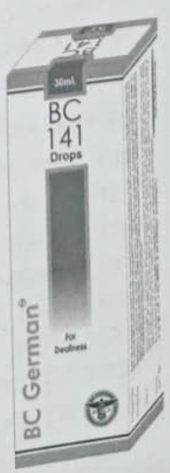 BC German BC-141 Drops bottle – homeopathic tonic for weakness and energy recovery