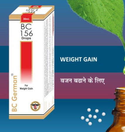 BC German BC 156 Drops – Homeopathic Remedy for Weight Gain