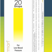BC German BC 20 Drops Homeopathic Medicine Bottle for Low Blood Pressure