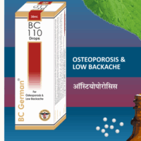 BC German BC 110 Drops Bottle – Natural Homeopathy for Osteoporosis and Bone Strength