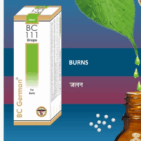 BC German BC 111 Drops – Natural Homeopathy for Burns and Skin Regeneration