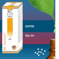 BC German BC117 Drops – Homeopathic Remedy for Goitre and Thyroid Gland Swelling