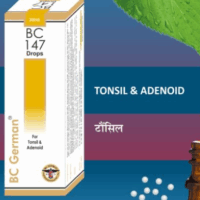 BC 147 Drops – Natural Homeopathy for Enlarged Tonsils and Adenoids in Children and Adults
