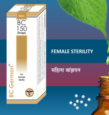 BC German BC 150 Drops – Homeopathic Solution for Female Infertility