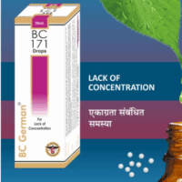 BC German 171 Drops for improving concentration and mental clarity