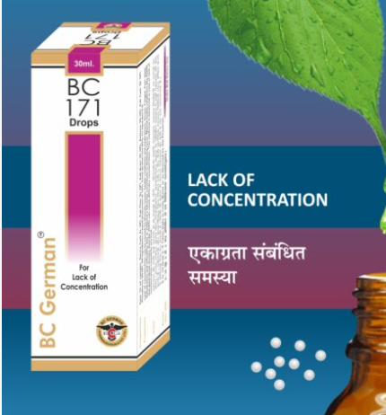 BC German 171 Drops for improving concentration and mental clarity